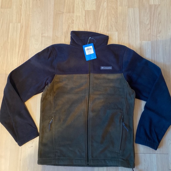NWT!! Columbia zip up fleece men’s size small - Picture 2 of 4